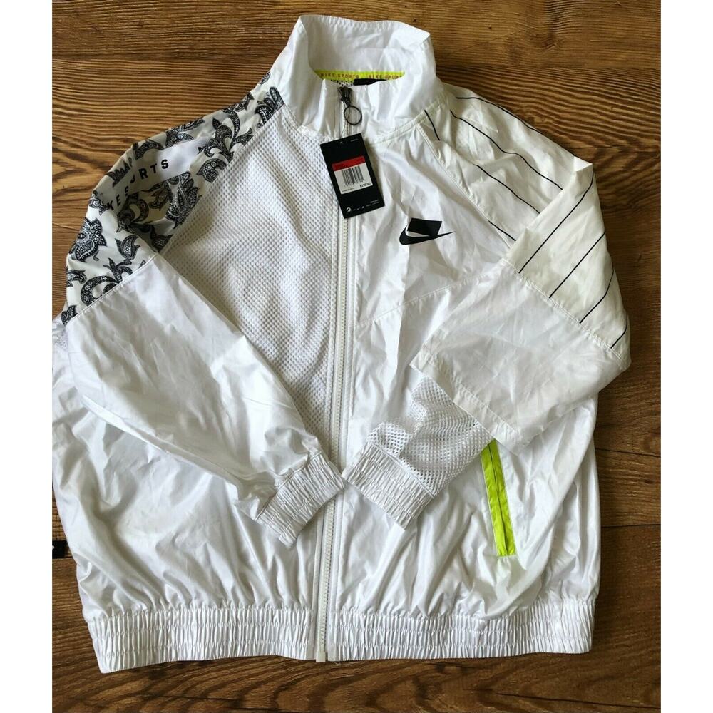 Nike Womens Sportswear NSW Woven Track Jacket White Active AR3025 100 Size L NWT - Picture 15 of 16